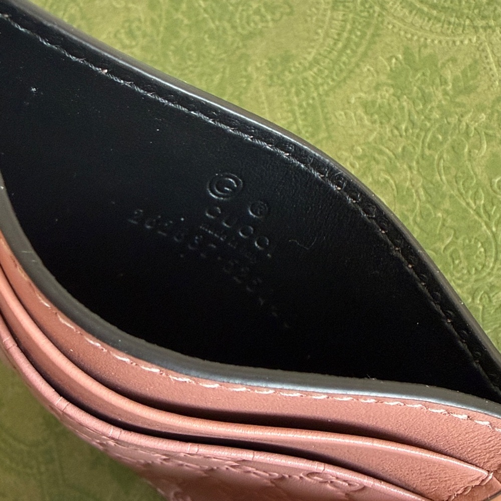 Gucci Microguccissima Card Holder, NWOT - Picture 9 of 10